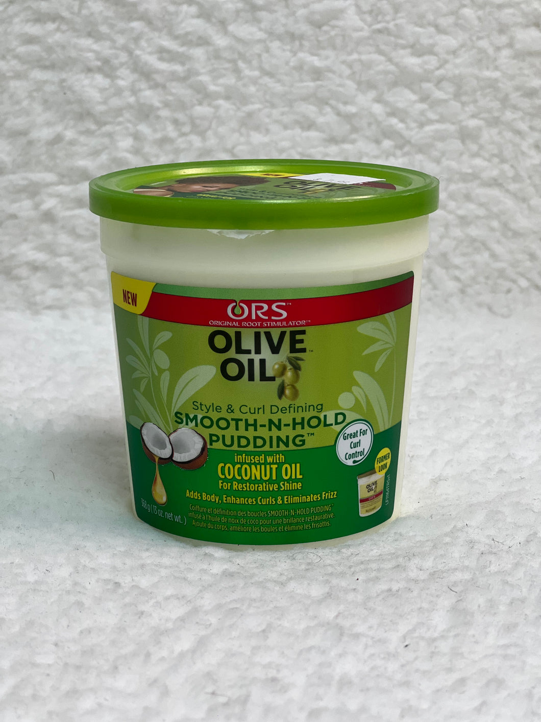 ORS OILIVE OIL SMOOTH N HOLD PUDDING 13 oz