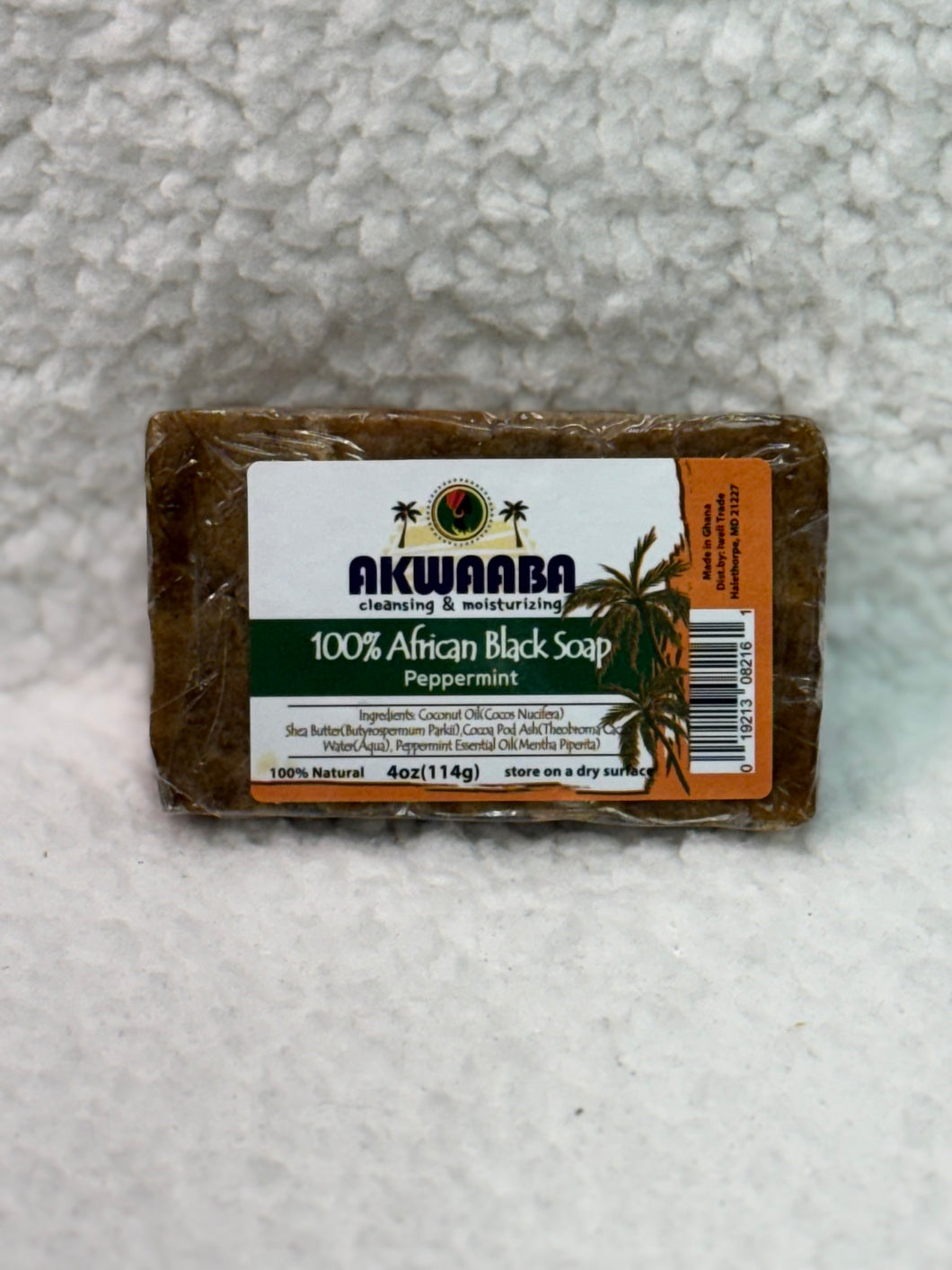 AKWAABA 100% AFRICAN BLACK SOAP